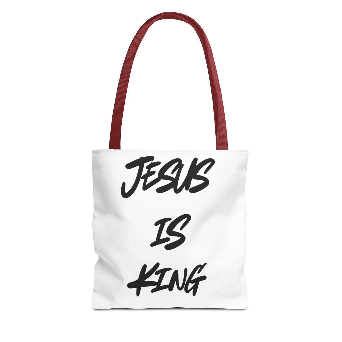 Everyday "Jesus is King" Tote Bag