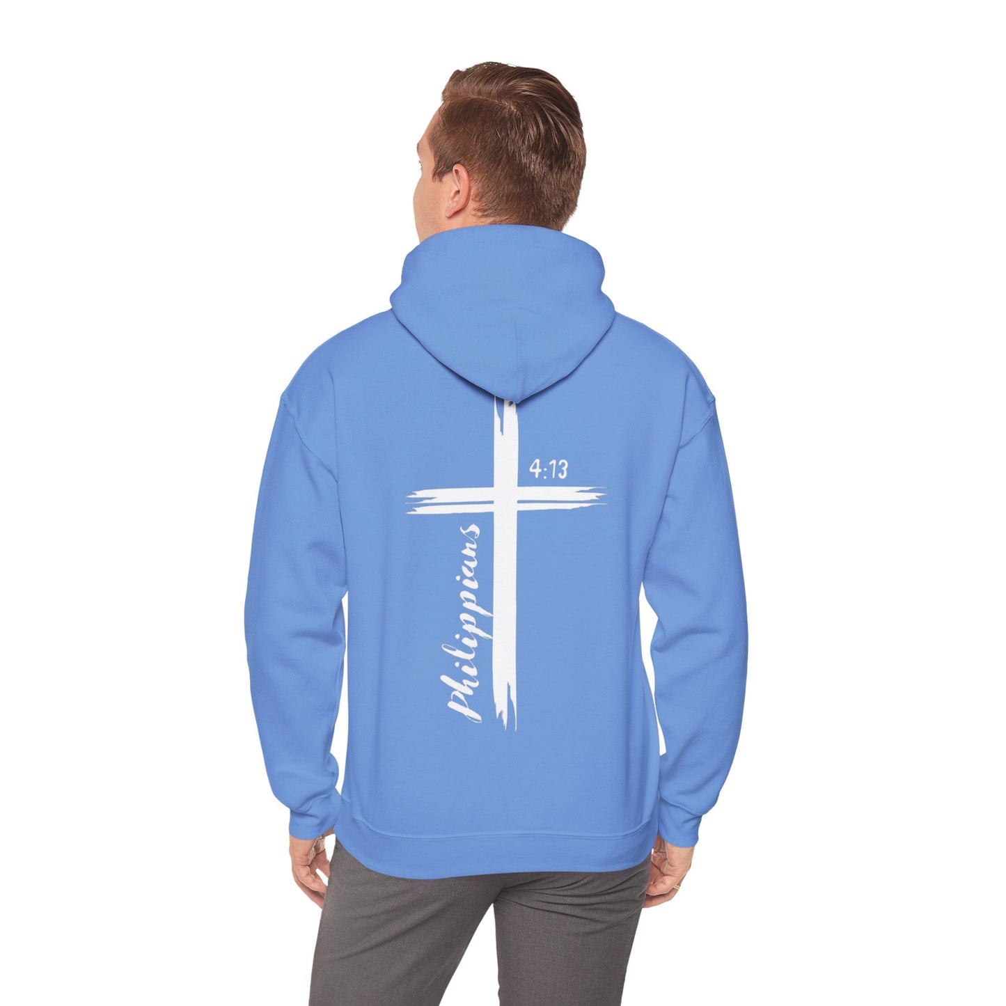 " Philippians 4:13 " Men's Hoodie