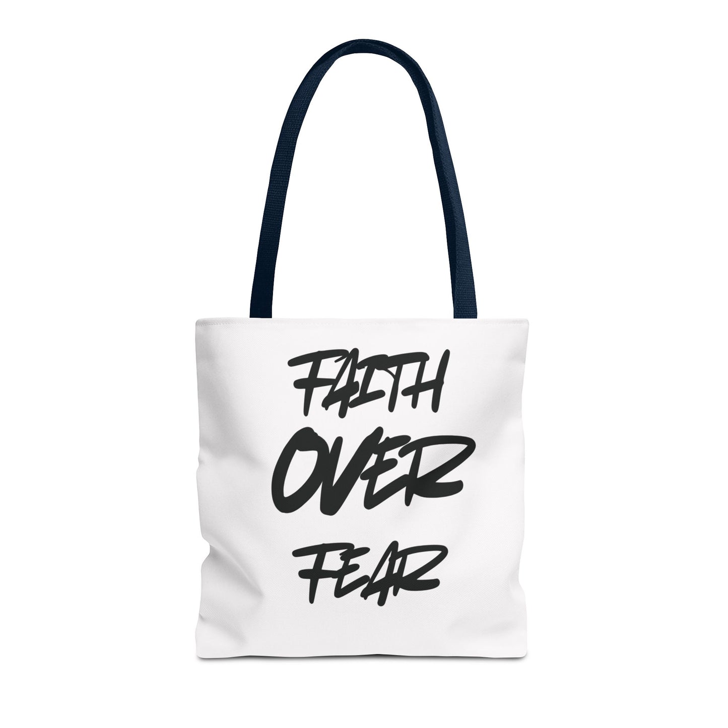 "Faith over fear" Tote bag