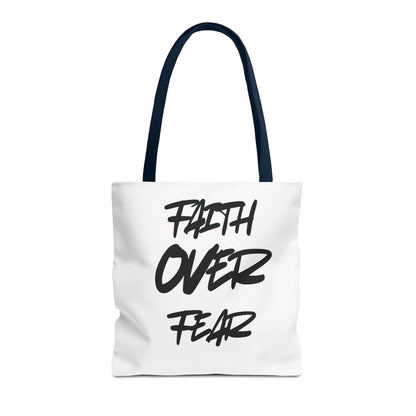 "Faith over fear" Tote bag