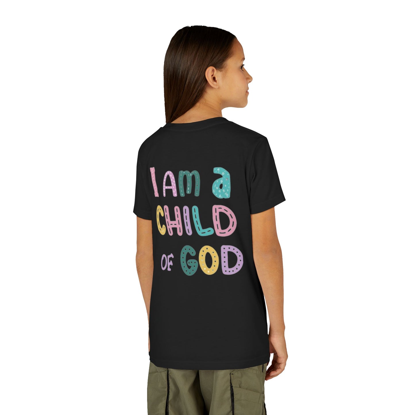 " I am a child of God" Girl's T- Shirt