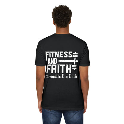 " Faith and Fitness " Workout T-Shirt
