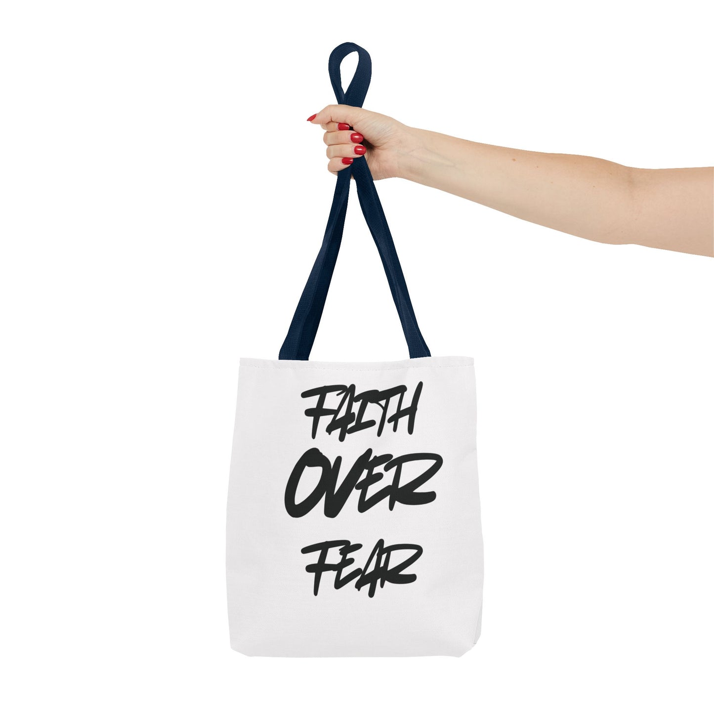 "Faith over fear" Tote bag
