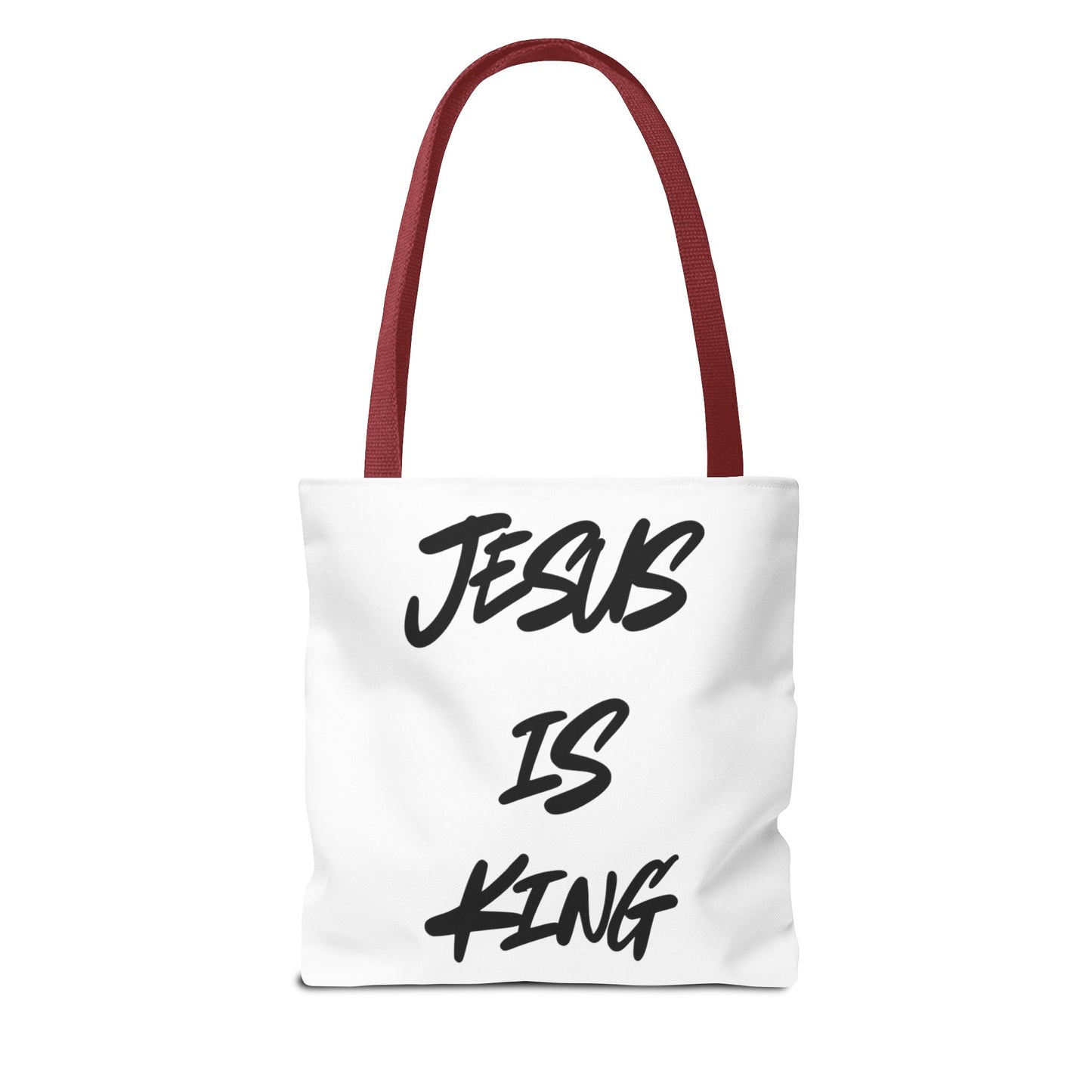 Everyday "Jesus is King" Tote Bag