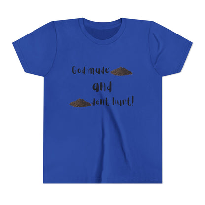 "God made dirt, and dirt don't hurt" Boy's T-Shirt